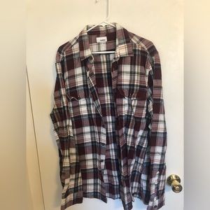 Sonoma LT button down flannel 100% Cotton